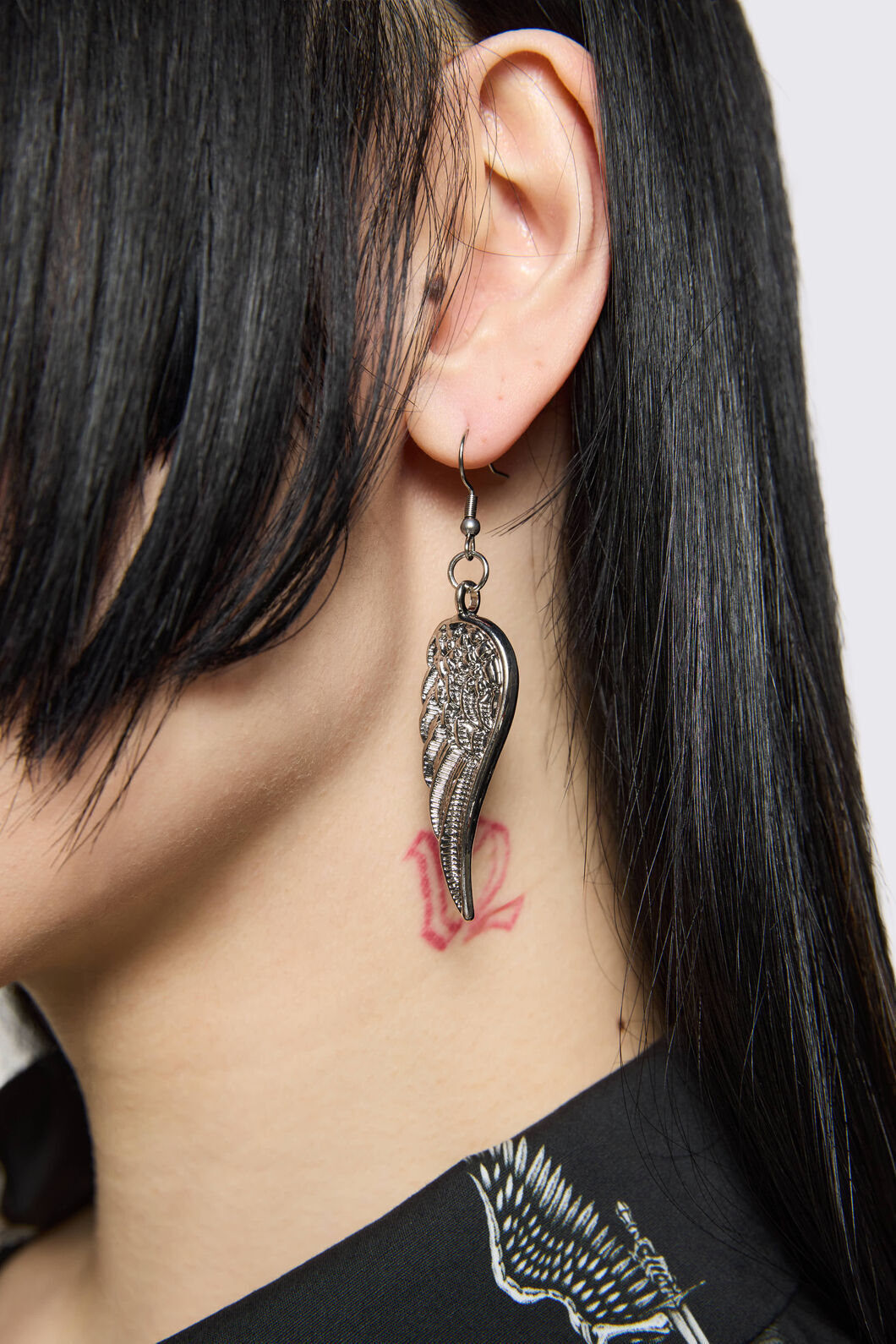 Dangerfield - Angel Wing Earrings - silver