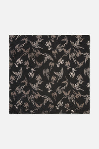Dangerfield - Archangel Satin Scarf - black