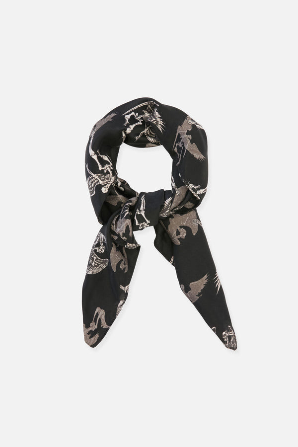 Dangerfield - Archangel Satin Scarf - black