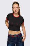 Dangerfield - Star Buckle Belt - dark-red