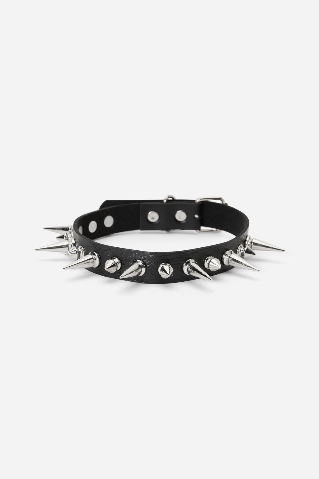Dangerfield - Mixed Length Spike Choker - black