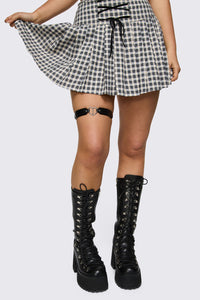 Dangerfield - Broken Heart Garter - black