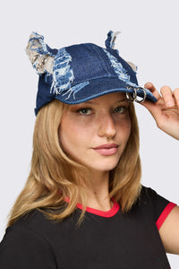 Dangerfield - Dizzy Denim Ears Hat - indigo