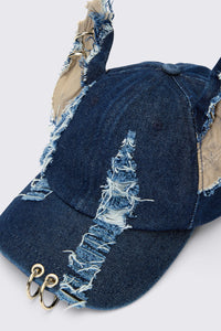 Dangerfield - Dizzy Denim Ears Hat - indigo