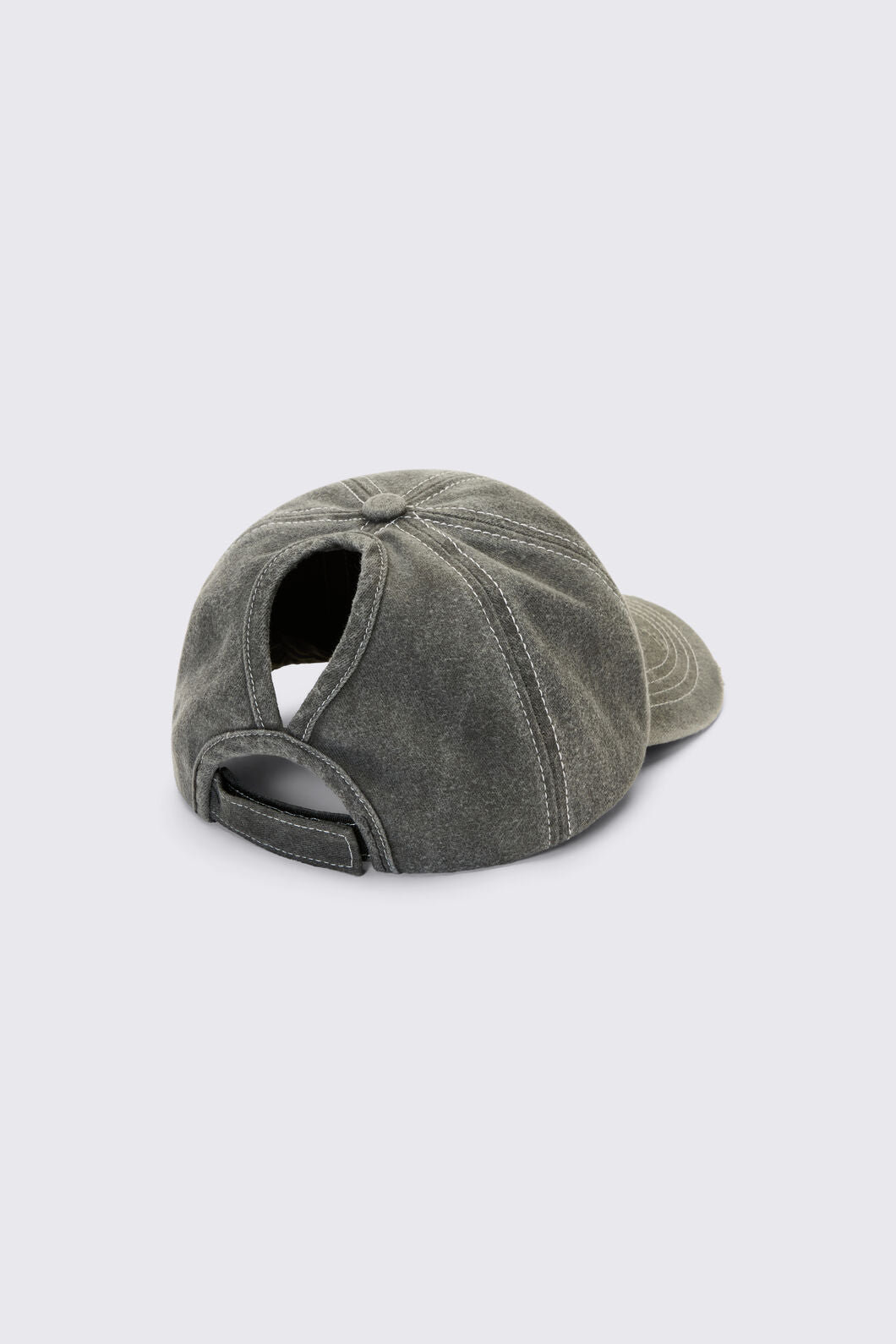 Dangerfield - Star Patch Denim Cap - dark-grey