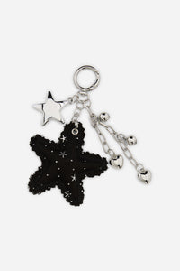 Dangerfield - Soft Star Bag Charm - silver-black