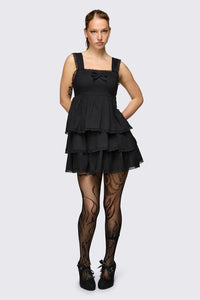 Dangerfield - Y2K Cyber Fishnet Tights - black