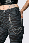 Dangerfield - Dagger Charm Jean Chain - silver