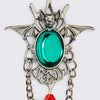Gothic Bat Drop Earrings