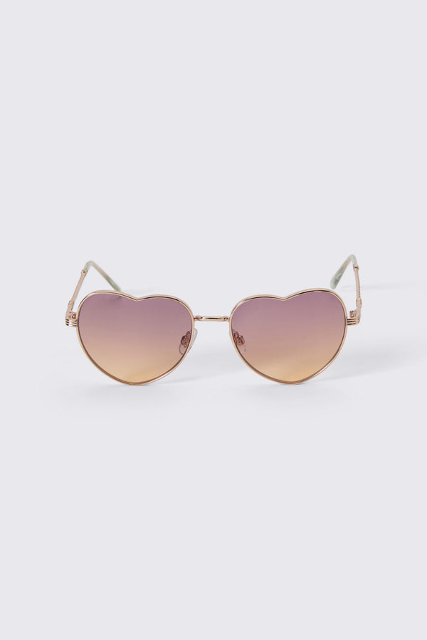 Dangerfield - Pink Pretty Heart Sunglasses - pink