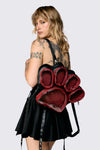 Dangerfield - Paw Backpack - black-red