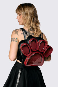 Dangerfield - Paw Backpack - black-red