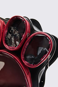 Dangerfield - Paw Backpack - black-red