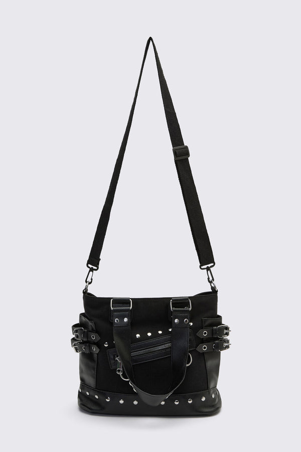 Dangerfield - Stud Chain Bag - black