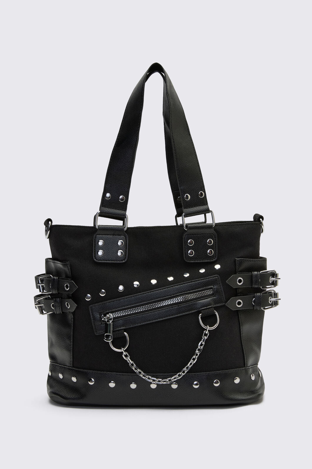Dangerfield - Stud Chain Bag - black
