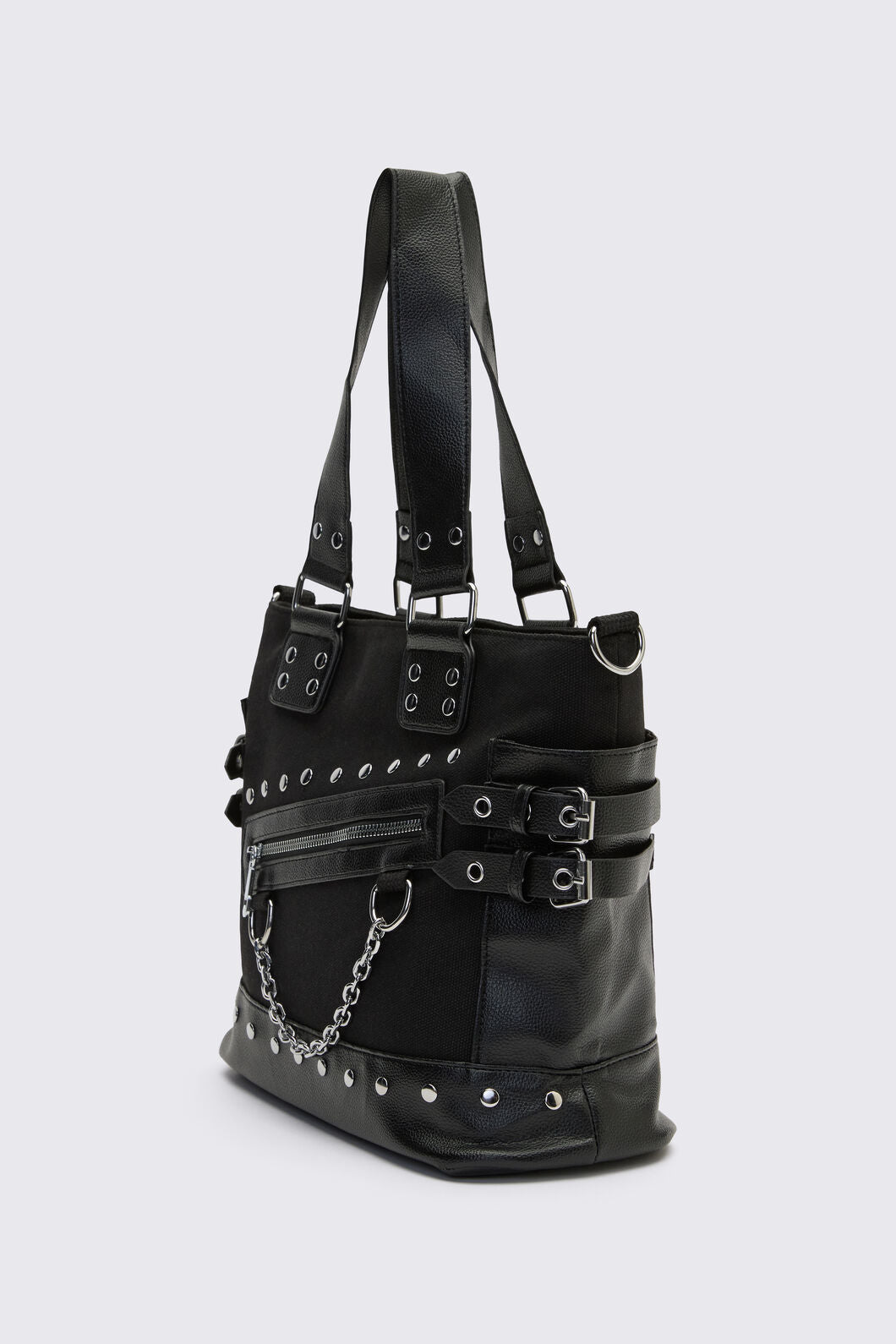 Dangerfield - Stud Chain Bag - black