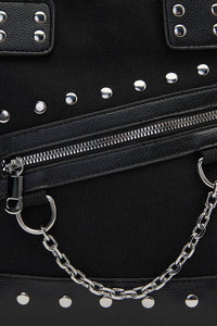 Dangerfield - Stud Chain Bag - black