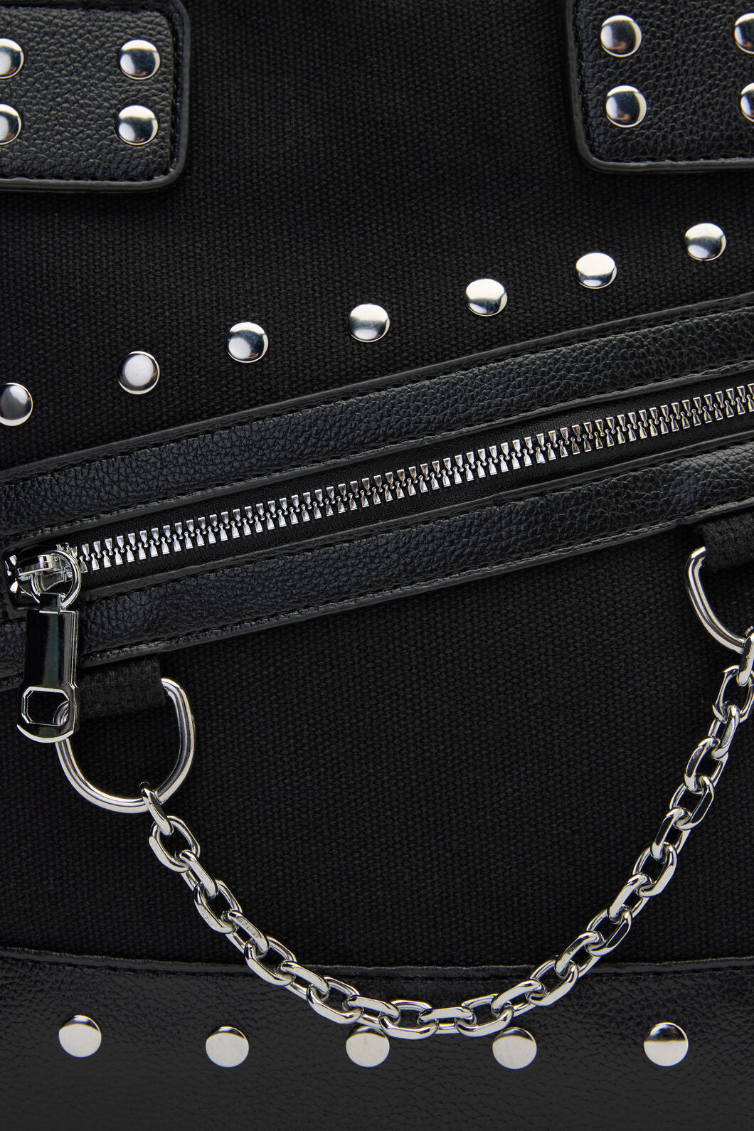 Dangerfield - Stud Chain Bag - black