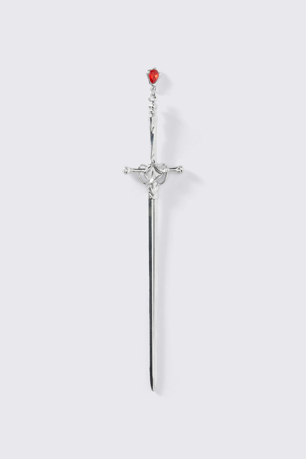 Dangerfield - Sword & Crystal Hair Pin - silver