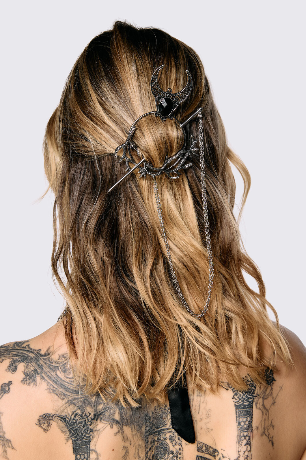 Dangerfield - Mystical Chain Hair Pin - silver