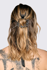 Dangerfield - Mystical Chain Hair Pin - silver