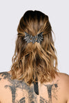 Dangerfield - Bat Barrette Hair Clip - silver