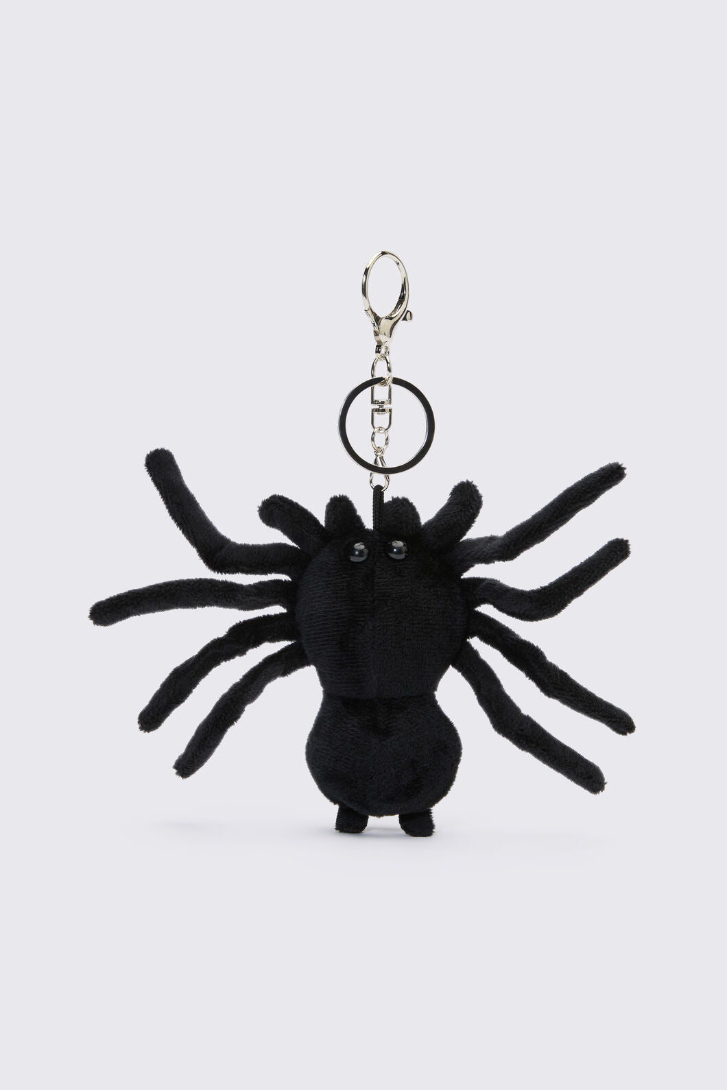 Dangerfield - Plush Spider Bag Charm - black