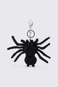 Dangerfield - Plush Spider Bag Charm - black