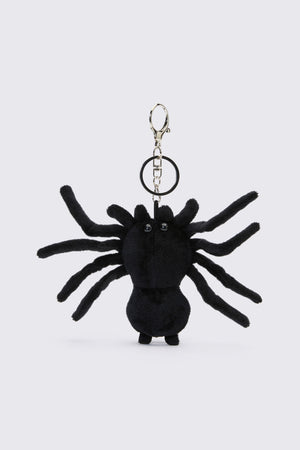 Dangerfield - Plush Spider Bag Charm - black
