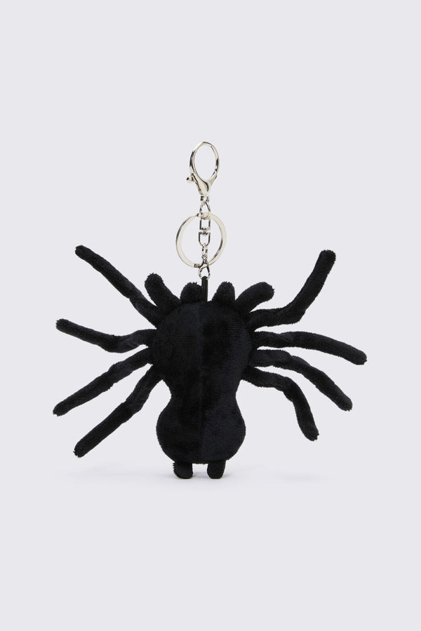 Dangerfield - Plush Spider Bag Charm - black
