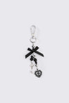 Dangerfield - Skeleton Key Bag Charm - silver-black