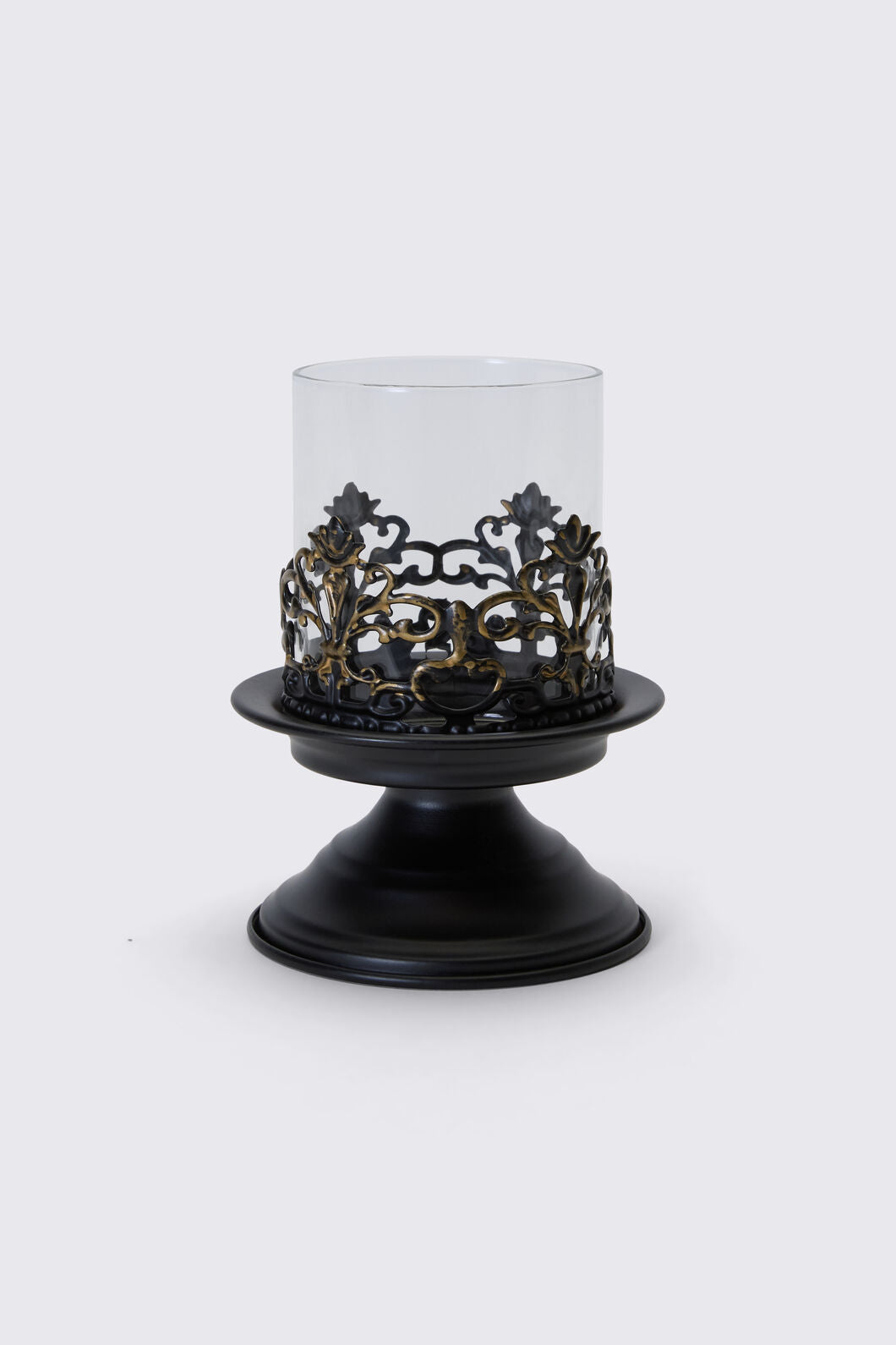 Dangerfield - Gothic Ornate Candle Holder - antique