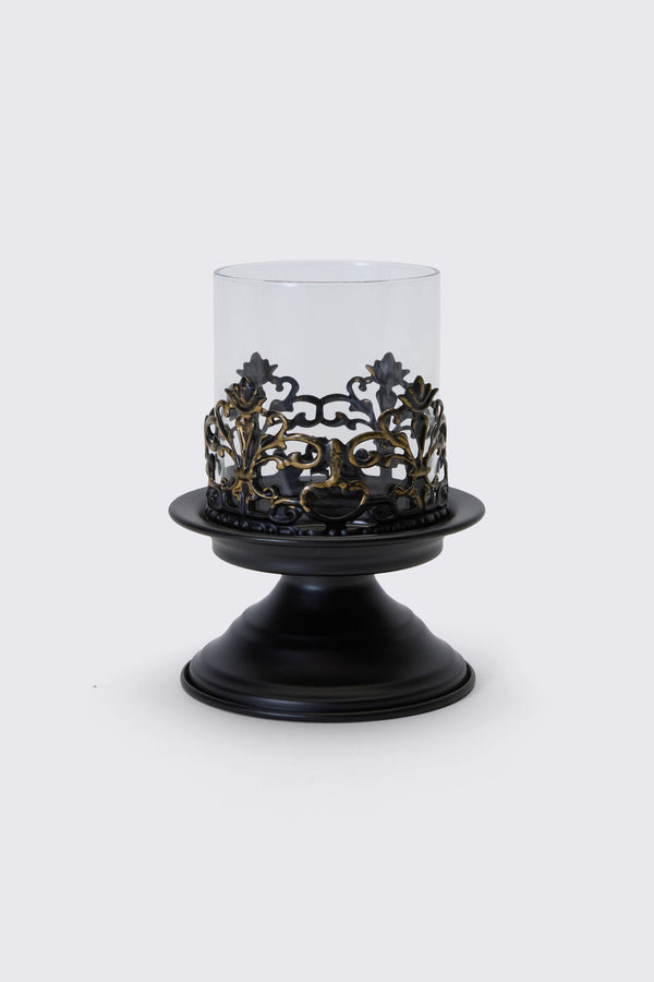 Dangerfield - Gothic Ornate Candle Holder - antique