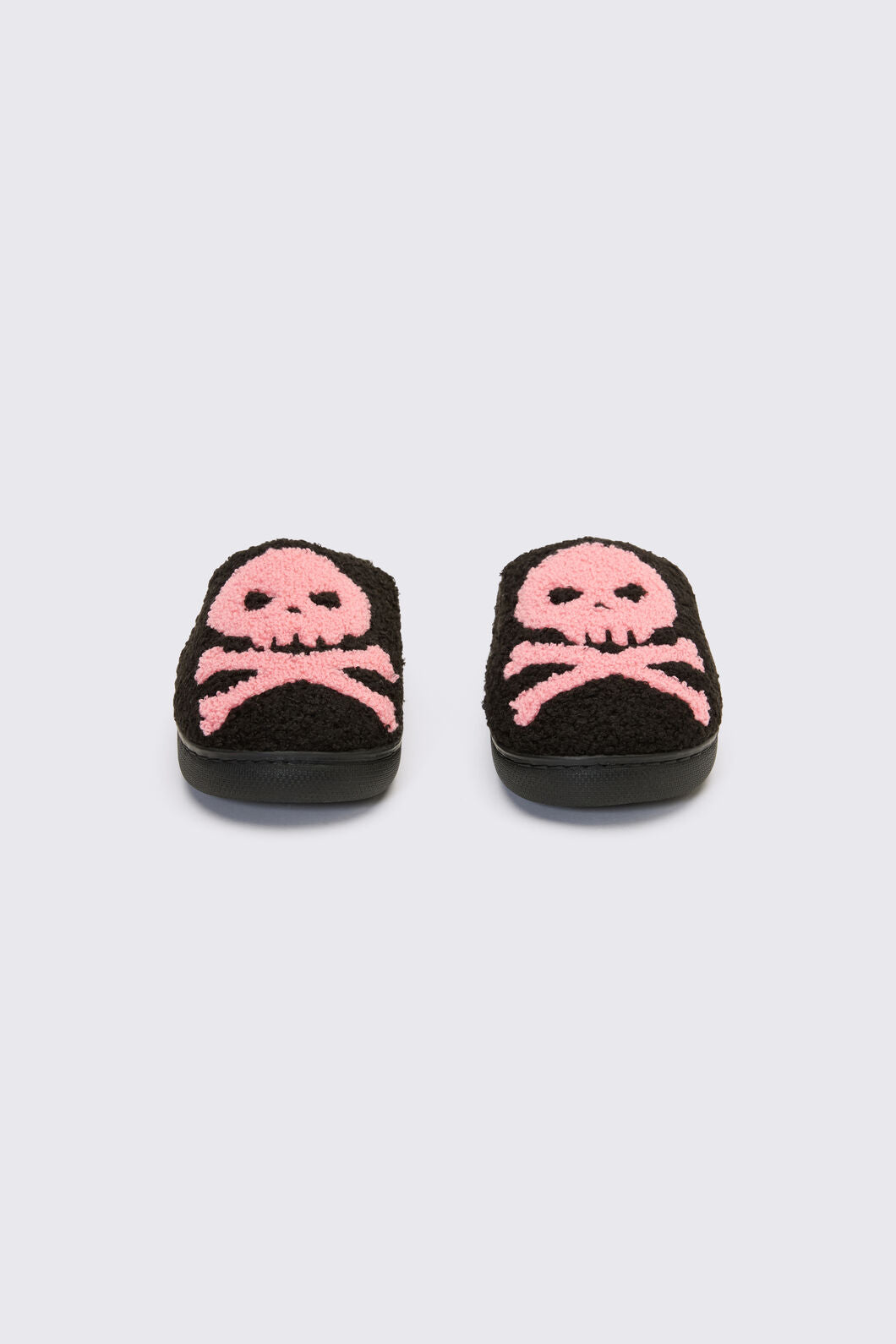 Dangerfield - Skull & Crossbone Slippers - black-pink