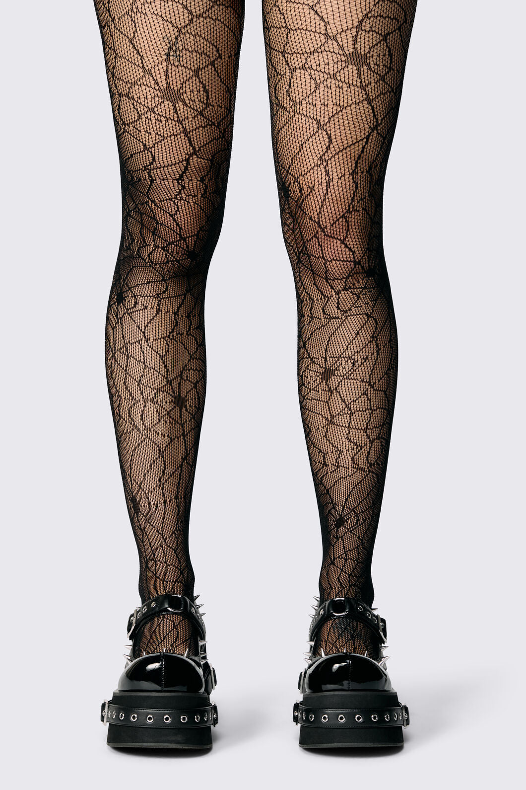 Dangerfield - Spider Web Fishnet Tights - black