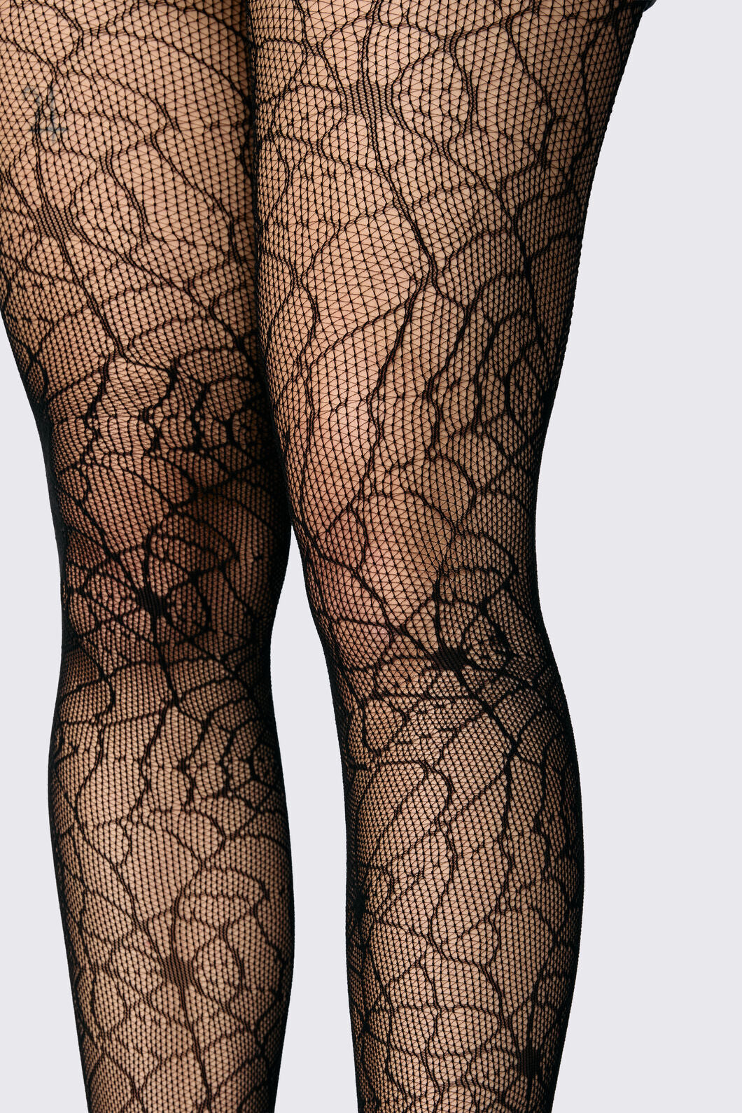 Dangerfield - Spider Web Fishnet Tights - black