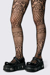 Dangerfield - Fancy Fishnet Tights - black