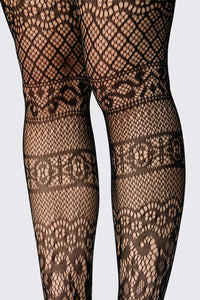 Dangerfield - Fancy Fishnet Tights - black
