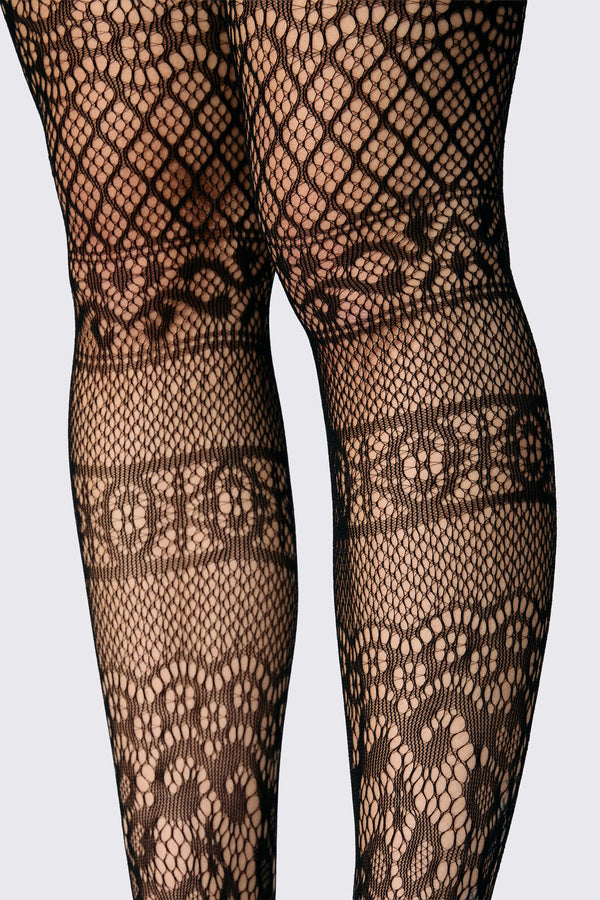 Dangerfield - Fancy Fishnet Tights - black