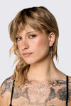 Dangerfield - Crucifix Earrings - silver