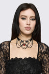 Dangerfield - Spider Chain Choker - black