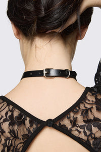 Dangerfield - Spider Chain Choker - black