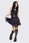 Dangerfield - Lacey Leg Garter - black
