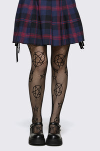 Dangerfield - Witchy Fishnet Tights - black