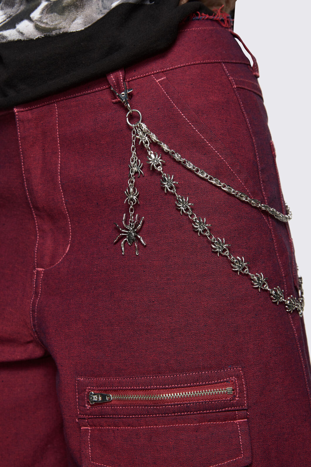Dangerfield - Spiders Jean Chain - silver