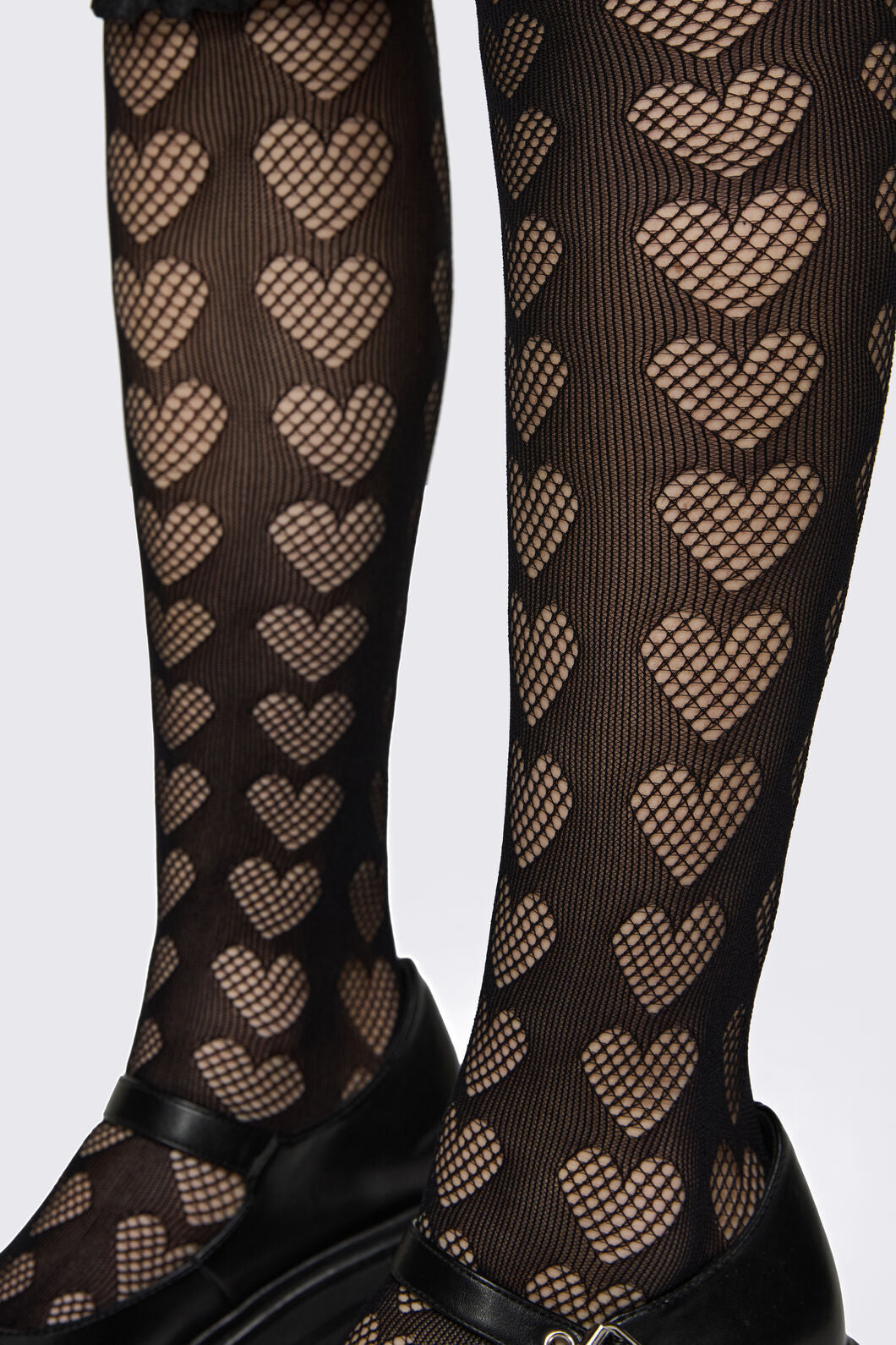Dangerfield - Black Heart Lace Socks - black