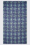 Dangerfield - Stellar Tartan Foil Scarf - midnight