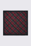 Dangerfield - Treasured Tartan Satin Scarf - black