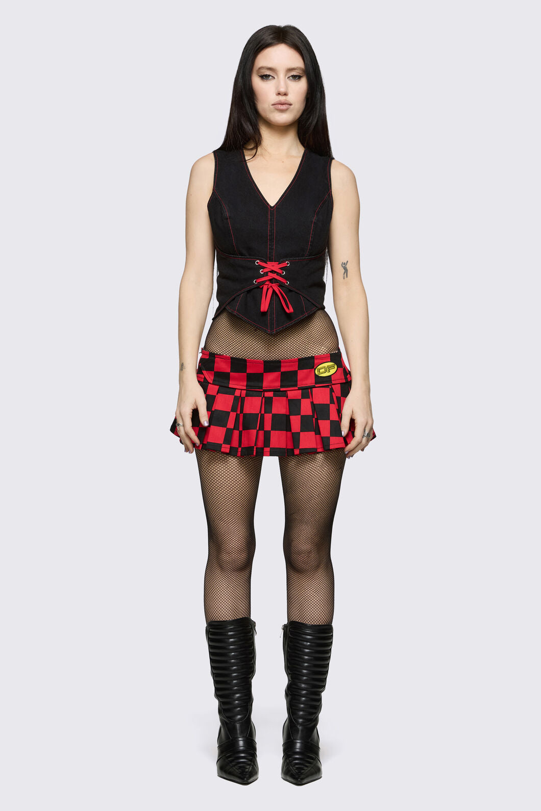 Dangerfield - Micro Fishnet Tights - black