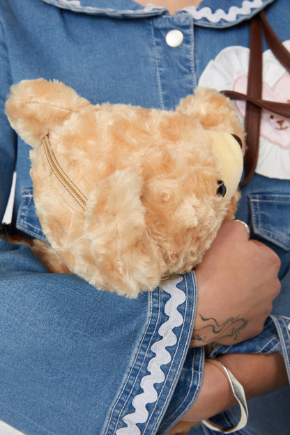 Dangerfield - Teddy Cross Body Bag - tan